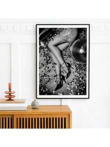 Bộ 1/3/6 tranh nghệ thuật treo tường phong cách cổ điển, tranh đen trắng theo phong cách retro, trang trí tường hiện đại, phù hợp cho văn phòng, phòng tắm, phòng khách, phòng ngủ, trang trí nhà cửa, kiểu không khung, tranh nghệ thuật treo tường có khung. - Đen và trắng - Xem 39