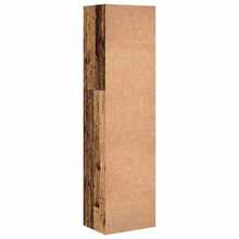 vidaXL Bibliothèque vieux bois 40x30x152 cm bois d'ingénierie - Tabac - Voir 7