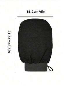 1pc Exfoliating Body Scrub Gloves, Deep Exfoliating Gloves, Make Skin Smooth And Glowing, Double-Sided Body Cleaning Towel For Spa, Massage And Body Scrubbing, Suitable For Dead Skin Removal, Suitable For Women And Men, Bath And Body Care Home Bathroom Decor Fall Decor Back To School - Multicolor - View 10