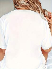 Mardi Gras Festival Celebration Shirt With Feather Design And Sparkle Text For Carnival Party Wear, It Is A Perfect Gift To Give To Friends And Family On Any Holiday Or Festive Occasion, 220g - White - View 3