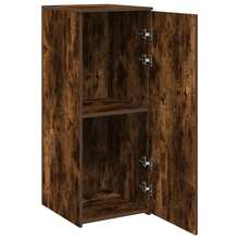vidaXL Armadio da Parete chêne fumé 40x45x103,5 cm in legno metalmeccanico - Castano - Visualizzare 4
