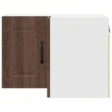 vidaXL Armario de cocina Chêne brun 57 x 57 x 40 cm Madera de ingeniería - Marrón - Ver 6
