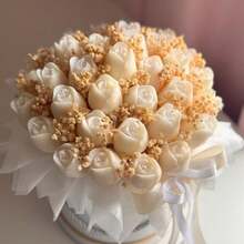 4-teiliges Tulpen-Blumen Silikonform Set aus Harz - mit Knospen-Tulpen Designs für Sträuße, DIY Aromatherapie Wachsschmelzen & dekorative Kerzen, ideal für Valentinstag, Ostern, Muttertag, Weihnachten, Geburtstag & Jahrestag Deko/Geschenke, wiederverwendbar und leicht zu entformen - Vier Tulpenformen - Übersicht 7