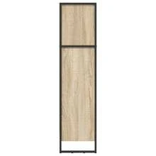 vidaXL Sonoma Bücherregal 80 x 30 x 155 cm Holzwerkstoff - Braun - Übersicht 6