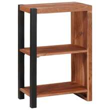 vidaXL Étagère Marron 50 x 30 x 75 cm Bois d'Acacia Massif - Tabac - Voir 6