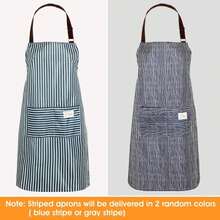 SATINIOR 3 Pieces Waterproof Bib Apron With 2 Pockets Adjustable Cooking Kitchen Apron For Women Men Chef BBQ Baking Cleaning - ColorA - 查看 5