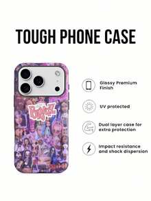 Fondo de pantalla de las muñecas  con estilo retro. Esta elegante funda es compatible con los modelos  16, 15, 14 Pro Max, 13, 12, 11, XR y XS Plus. Fabricada en silicona TPU, ofrece protección contra golpes y caídas, además de una sensación superior. Es un regalo ideal para familiares, amigos y seres queridos, y una opción perfecta para Navidad.fundas para ,accesorios para celular,fundas para celular,funda  13,fundas ,fundas para  13,funda  16,funda  17 pro max, 17 pro max,funda  15,funda  17,funda ,fundas para  16,fundas  15,funda  14,fundas  17 pro max,protector para ,fundas  11,fundas  12,funda  17 pro,fundas  13,,case  17 pro max,fundas para  11,fundas para  12, - Blanco - Ver 1