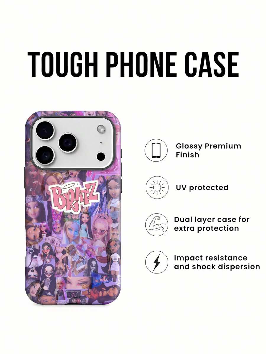 Fondo de pantalla de las muñecas con estilo retro. Esta elegante funda es compatible con los modelos 16, 15, 14 Pro Max, 13, 12, 11, XR y XS Plus. Fabricada en silicona TPU, ofrece protección contra golpes y caídas, además de una sensación superior. Es un regalo ideal para familiares, amigos y seres queridos, y una opción perfecta para Navidad.fundas para ,accesorios para celular,fundas para celular,funda 13,fundas ,fundas para 13,funda 16,funda 17 pro max, 17 pro max,funda 15,funda 17,funda ,fundas para 16,fundas 15,funda 14,fundas 17 pro max,protector para ,fundas 11,fundas 12,funda 17 pro,fundas 13,,case 17 pro max,fundas para 11,fundas para 12, - Blanco - Ver 1