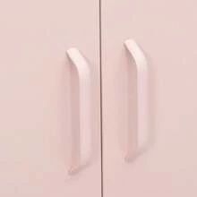 vidaXL Armoire de rangement Rose 80x35x101,5 cm Acier - Rose bonbon - Voir 8