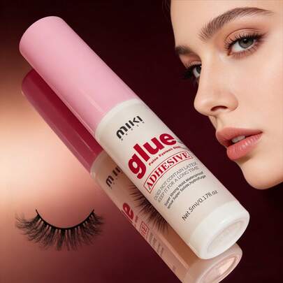 5g False Eyelashes Are Equipped With Adhesive Glue.They Can Be Used For Self-Application And Achieve Natural Attachment. They Come With An Extension Glue That Helps Elongate The Lashes. They Are Quick-Drying And Have A Long-Lasting Setting Time. The Formula Is Waterproof And Mild, Without Any Irritation. They Are Suitable For Long-Term Wear, Providing Sweat Resistance And Preventing Detachment.