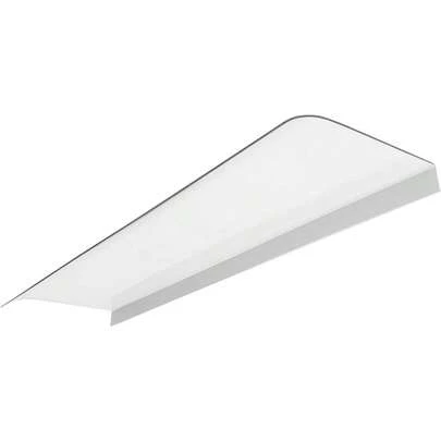 WUPYI Polycarbonate Door Canopy 3.5mm Thick Clear Door Awning With UV Protection Soundproof Rain Shelter For Terrace Homes Etc(40 * 80cm/15.75 * 31.5in)