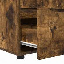 vidaXL Armadio da cucina Chêne fumé 40 x 48 x 57 cm - Castano - Visualizzare 9