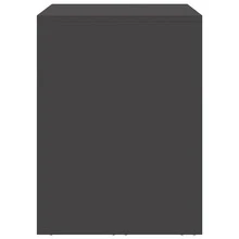 vidaXL Armoire murale pour garage Noir 90 x 33 x 35 cm - Noir - Voir 7