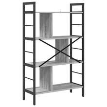 vidaXL Étagère Gris Sonoma 75 x 30 x 123,5 cm Bois d'ingénierie - Gris - Voir 7