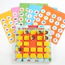 Juguetes de entrenamiento de memoria y enfoque para niños - Ajedrez de memoria, pensamiento lógico, desarrollo de inteligencia, juego de mesa, ajedrez - Multicolor - Ver 2