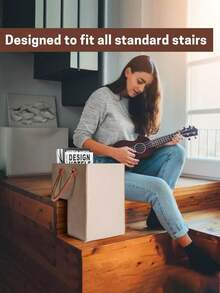 Giỏ đựng đồ hình chữ L với tay cầm bằng da PU và lớp lót nỉ, lý tưởng để đựng quần áo, đồ chơi, sách trong phòng ngủ, phòng khách, văn phòng và các không gian trang trí nhà cửa khác. - Nhiều màu - Xem 5