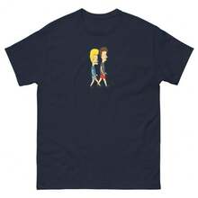 Camiseta gráfica de Beavis y Butthead - Negro - Ver 3