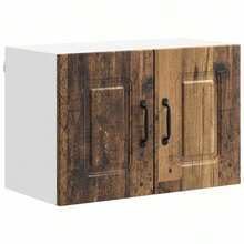 vidaXL Armário de cozinha Kalmar 2 pcs Bois ancien 60 x 31 x 40 cm - Castanho - Ver 5
