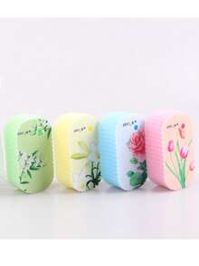 OKS 1PC BATH SPONGE Assorted-Color Bath Puff (Random Color) - Multicolor - View 3
