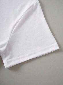 Howdy Western Graphic-Shirt, Boho Style Women Casual Round Neck Short Sleeve Simple TeeSports Short Sleeves - 白色 - 查看 4