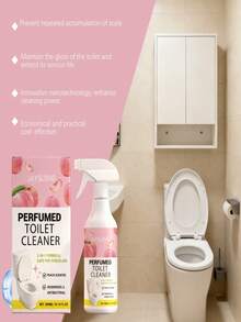 微泡香氛马桶清洁剂，浴室用品，适用于几乎所有马桶，包括房车或公共卫生间。有效去除污垢、尿渍和矿物质沉积物。 - 彩色 - 查看 4