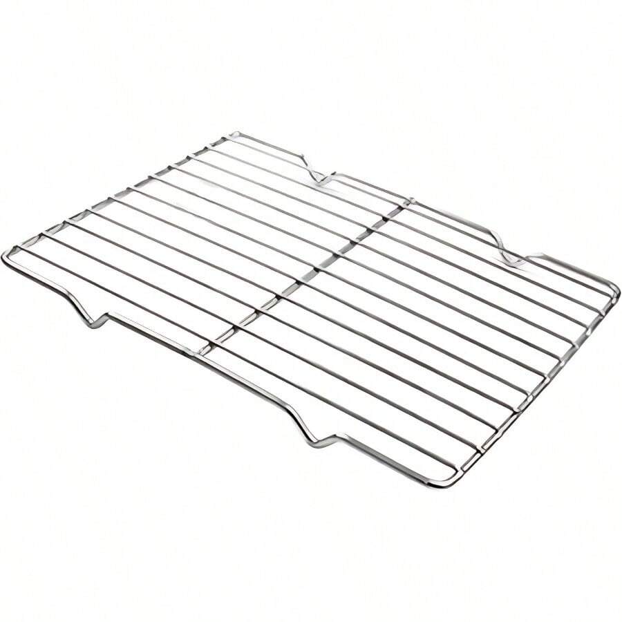 Grilling Rack Heavy Duty Wire Grate Oven Roasting Rack 5.3 X 8.75 Inch Rectangle Baking Cooling Steaming With 4 Legs Stainless Steel Rack (5.3"X8.75",22.2X13.5cm) - 5.3"*8.75" - View 1