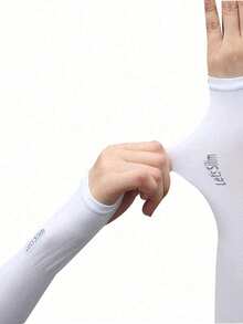 1 Pair/3 Pairs Breathable, Elastic, Quick-Dry Arm Sleeves, Unisex Summer Outdoor UV Protection Arm Sleeves With Thumb Hole, Suitable For Sports, Running And Cycling