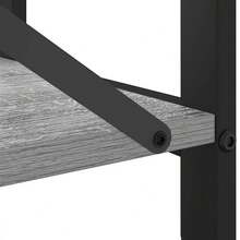 vidaXL Étagère Sonoma gris 40 x 30 x 85 cm Madera de ingeniería - Gris - Ver 9
