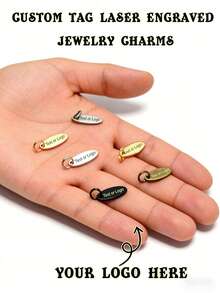 定制不锈钢首饰，个性化金银首饰，logo珠子，激光雕刻珠子，适合制作手链。多功能、装饰性强、可重复使用、精致时尚、品质上乘、色彩鲜艳、现代时尚、可定制、个性化、独一无二，是送给他的理想礼物，也适合送给男友、父亲、女友、母亲、家人和朋友。 - 多色 - 查看 3