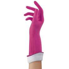 O-Cedar Playtex Gloves Living Reuseable Rubber Cleaning Gloves Premium Protection Size - Medium 1 Pair - 4 Pack - như hình ảnh - Xem 2