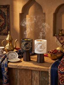 1pc/1set Cylindrical Resin Incense Burner, Minimalist Atmosphere Incense Burner Decor, Fashionable And Exquisite Graduation Gift, Home Fragrance, Home Decor, Suitable For Home Decor, Bedroom Decor, Living Room (As Centerpiece), Office, Yoga Room, Party, Create Elegant Atmosphere - Multicolor - View 8