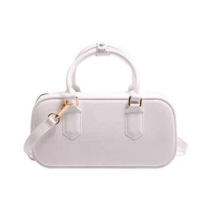 Simple Solid Color Jelly Hobos Handbag – Casual PVC Waterproof Crossbody Satchel For Summer, Dirty-Resistant Commuting Bag