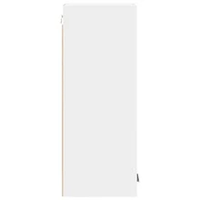 vidaXL Armário suspenso 2 pcs branco 30 x 31 x 80 cm Bois d'ingénierie - Branco - Ver 8
