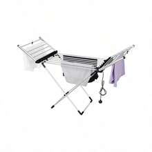 XL Heated Clothes Airer With Timer - Fast Drying, Energy Efficient & Foldable - Winged Aire With Timer - View 3