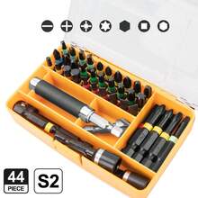 Impact Drill Screw Driver Nut Bit Magnetic Set Hex Shank 44X - Multicolor - View 9