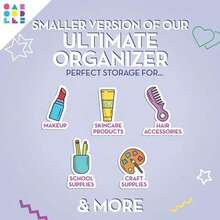 Travel Makeup Organizer, Compact and Portable for Cosmetics - como en la foto - Ver 4