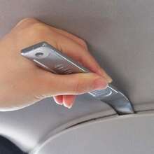 4140 Metal Pry Bar Tool Kit, Pocket Mini Pry Bar Automotive Interior Trim Removal Tool Set - Silver - View 6