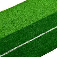 WIN.MAX 3m Golf Dual-Hole Putting Trainer, Non-Slip Plastic Turf Practice Mat, Golf Putting Training Aid, Golf Putting Green, Outdoor Swing Fitness Equipment, Holiday Gift - Green - View 8