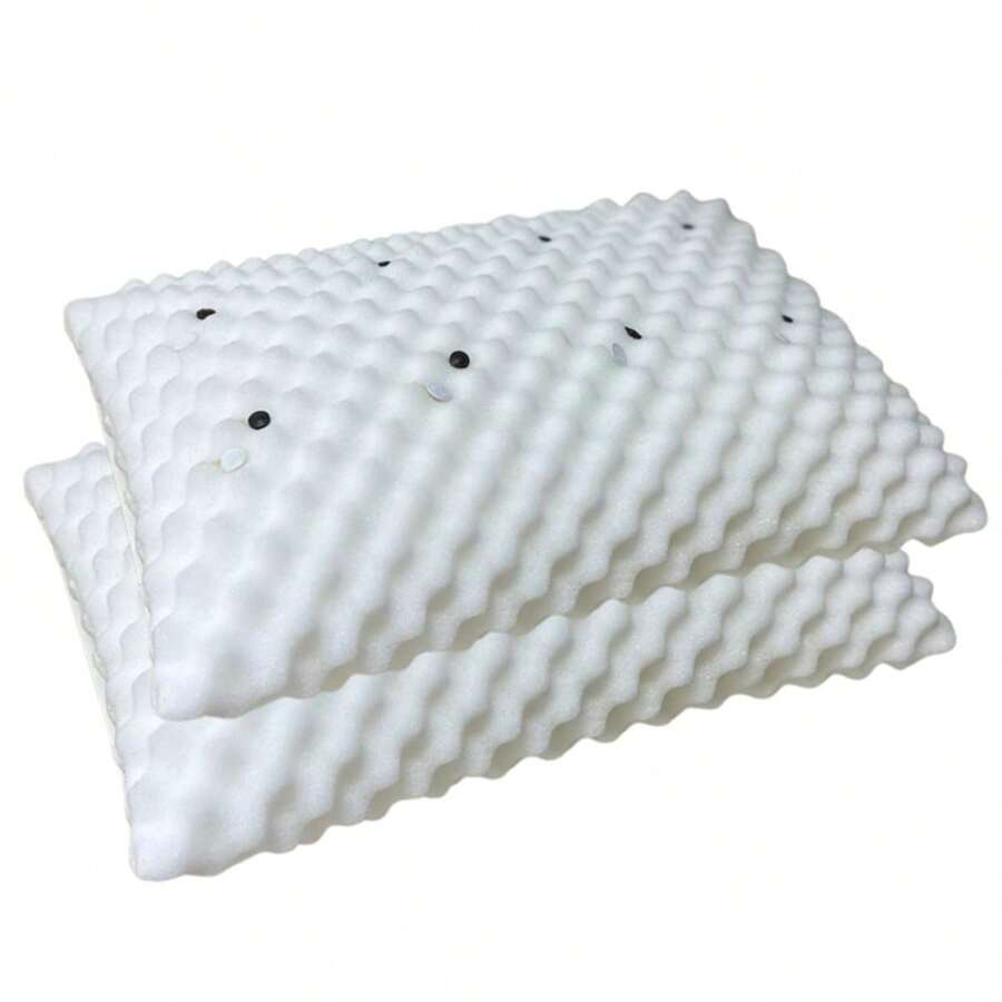 High Orthopedic Magnetic Pillow For Pain Relief, Infrared Anti-Snoring. - 2個枕頭 - 查看 1