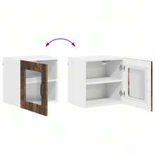 vidaXL Armoire de cuisine Chêne fumé 40 x 31 x 40 cm Bois d'ingénierie - Tabac - Voir 11