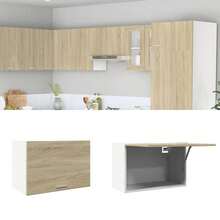 vidaXL Armário suspenso "Lyon" Chêne Sonoma 60 x 31 x 40 cm Bois d'ingénierie - Castanho - Ver 1