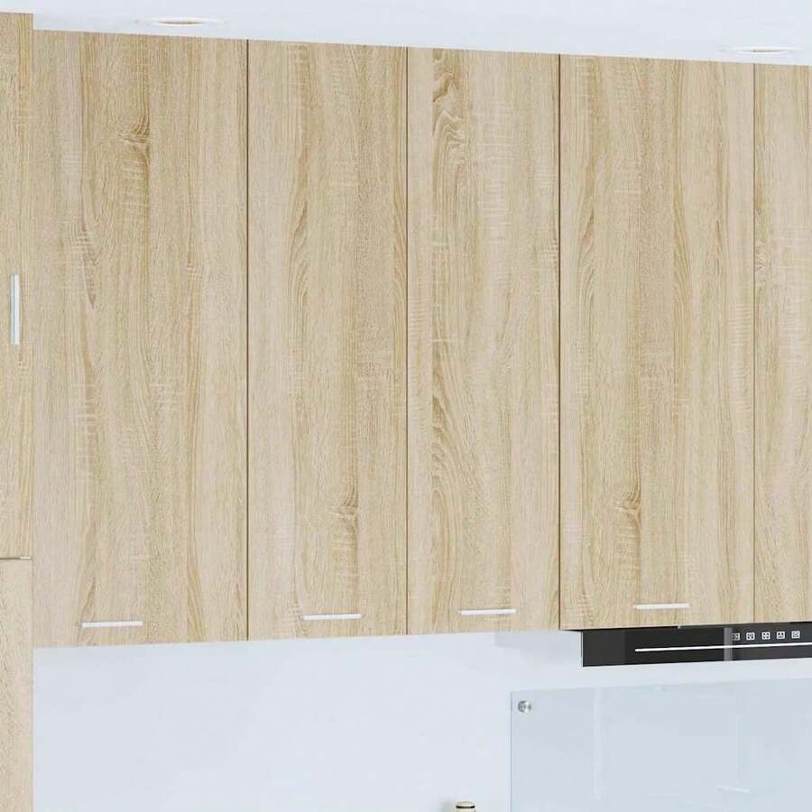 vidaXL Armario suspendido con almacenamiento Chêne Sonoma 60 x 31 x 100 cm - Marrón - Ver 1