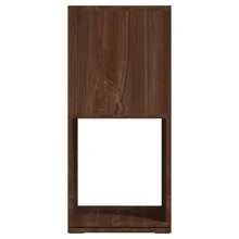 vidaXL Armario giratorio marrón marrón 34,5x34,5x75,5 cm madera ingeniería - Marrón - Ver 4
