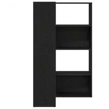 vidaXL Armadio 2 pz Chêne nero 85 x 85 x 140 cm Bois d'ingénierie - nero - Visualizzare 5