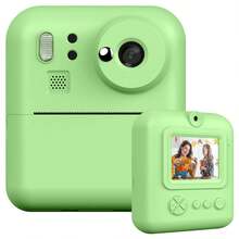 1 Set Kids Instant Print Camera, 1080P Video Recording, Comes With 3 Rolls Of Photo Paper, Children's Toy, Perfect Holiday Gift And Travel Essential For Boys And Girls, Suitable For Christmas, Birthday, Back To School - CA02 - View 15