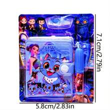 4pcs Mini Notebooks, Witch Hunter Themed, Student Diary, Memo Pad, Portable Notepad, Stationery Gift