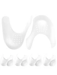 10/5/1 Pair Shoe Crease Protectors Inserts For Sneakers, Anti-Wrinkle Toe Guards For Most Athletic & Casual Shoes, Comfortable Shoe Crease Shields Fit Men US 7.5–12 & Women US 5–8.5, Lightweight Shoe Care Accessories For Daily Wear - Multicolor - View 22