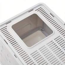 Folding Cat Pet Litter Poo Box Case Tray - g - View 6