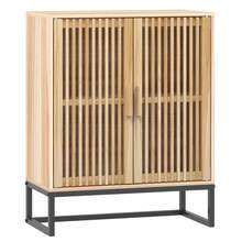 Buffet vidaXL 60x30x75 cm, madera, ingeniería - Marrón - Ver 2