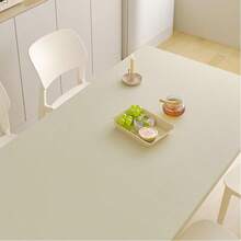 1 Roll Of Modern Minimalist Beige Matte Texture Vinyl Self-Adhesive Wallpaper/Waterproof Detachable Wallpaper/ Suitable For Countertop Furniture Shelf Liner / Wardrobe Desktop Decoration Renovation/Sticky Wallpaper/Home Deccor, Wall Decor, Room Decration - Beige - View 3